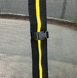 Батут із внутрішньою сіткою inSPORTline Flea PRO 430 см чорний (23881) - мініатюра 3