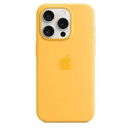 Силіконовий чохол CasePro Silicone Case with MagSafe Sunshine для iPhone 15 Pro Max - мініатюра 3