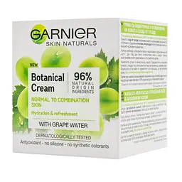 Ботанік-крем для обличчя Garnier Skin Naturals Основний Догляд, для нормальної та комбінованої шкіри, 50 мл (C5803900) - мініатюра 2