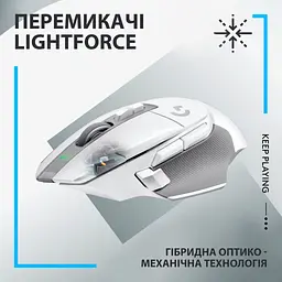Мишка Logitech G502 X Lightspeed Wireless White (910-006189) - мініатюра 2