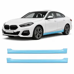 Антигравійна захисна бронеплівка за лекалами для BMW 2 Series Gran Coupe F44 2019-2024 - нижня зона кузова та пороги