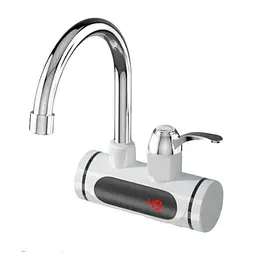 Боковий проточний водонагрівач з LCD-екраном водонагрівач, кран
