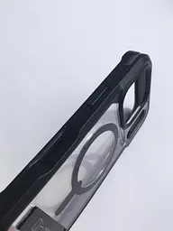 Чохол протиударний для iPhone 17 Pro Max (6.9") ZAGG Gear4 Rainier MagSafe KS Прозорий з підставкою Black аналог OtterBox - мініатюра 6