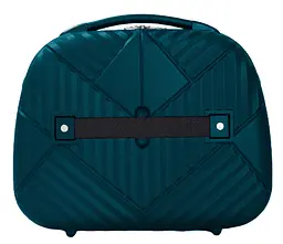 Бьюті-кейс поліпропілен Airtex 639/14 36×30×16см 17.5кг Темно-зелений - мініатюра 2