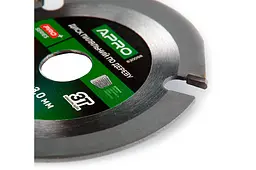 Диск пильний по дереву Apro 125 x 22.2мм x 3T PRO - мініатюра 3