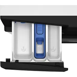 Whirlpool Пральна машина фронтальна, 8кг, 1400, C, 55см, дисплей, пара, інвертор, люк чорний, білий - мініатюра 9
