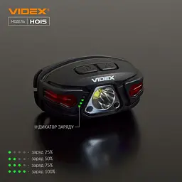 Налобний світлодіодний ліхтарик Videx 330Lm 5000K (VLF-H015) - мініатюра 6