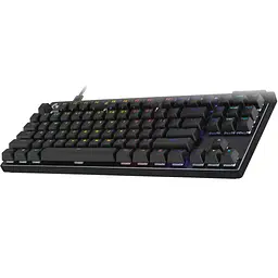 Клавіатура Logitech G PRO X TKL Rapid Linear USB UA Black (920-013233) - мініатюра 3