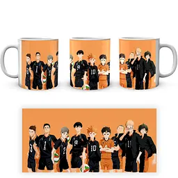 Кухоль GeekLand Haikyu!! Волейбол Карасуно HK 001.12 330 мл білий - мініатюра 3