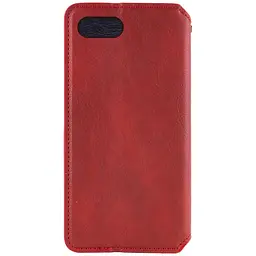 Шкіряний чохол-книжка GETMAN Cubic (PU) для Apple iPhone 7 / 8 / SE (2020) (4.7) Червоний - мініатюра 2