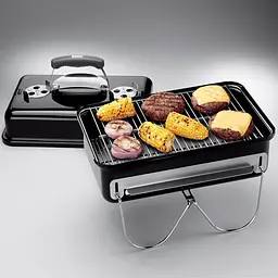 Вугільний гриль Weber Go-Anywhere, чорний (1131004) - мініатюра 3