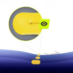 Буй для плавання TSUNAMI Basic надувний Yellow (P-5907739316806) - мініатюра 6