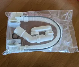 Сифон для ванни Koer BD-04-07 напівавтоматичний з переливом, без ревізії KR5444 - мініатюра 3