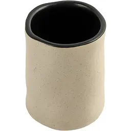 Підставка для зубних щіток Porto 350 мл бежевий (BA-33 BEIGE/BLACK) - мініатюра 2