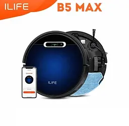 Робот-пилосос iLife B5 Max Wi-Fi 2000pa 600мл 2 в 1 - мініатюра 2