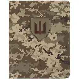 Книга записна Buromax Military з синтетичного каменя А6 64 аркуші у клітинку піксель (BM.296190-04)