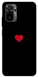 Чохол Demsky Simple heart для Xiaomi Redmi Note 10 / Note 10s