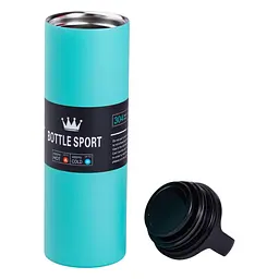 Термос Bottle Sport 500 мл з ручкою, м'ятний Yiwu HPGM5009M - мініатюра 5