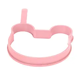 Форма силіконова Mys Silicone для яєчні Ведмідь 12 см 1 шт. в асортименті (45005) - мініатюра 2