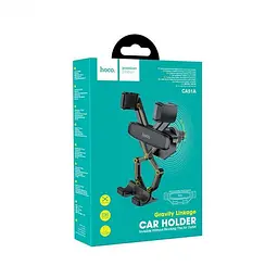 Автотримач для телефону зажим під вагою HOCO CA51A Black - мініатюра 4