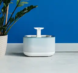Фонтан для кота Petrust TK-WF002 2,1 л зі сталевою мискою та фільтром, Білий - мініатюра 7