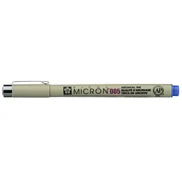 Лайнер Sakura Pigma Micron (0.05) 0,2мм Синій (084511318427)