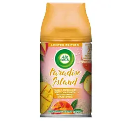 Змінний балон до автоматичного аерозольного освіжувача повітря Air Wick Freshmatic Paradise Island, 250 мл