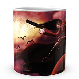 Кухоль GeekLand Hellsing Хелсінг Алукард HLS 02.06 330 мл білий - мініатюра 2
