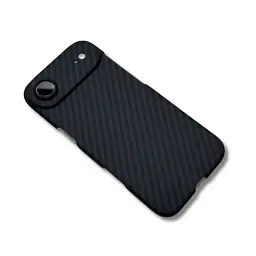 Чохол до мобільного телефона BeCover FIBRA Carbonite MagSafe Apple iPhone 17 Air Black (715407) - миниатюра 3