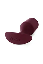 Анальна пробка B-Vibe Snug Plug 5, 16 см (бордовий) - мініатюра 4