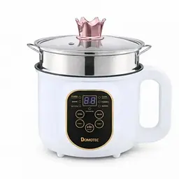Електрична каструля-пароварка 1,8 л 2000 Вт/Електрокаструля DOMOTEC MS-7729 Білий