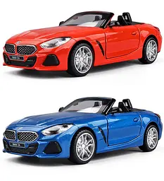 Колекційна металева модель автомобіля Автопром BMW Z4 M40i з інерцією, світлом та звуком 1:30 - мініатюра 5