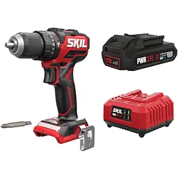 Шуруповерт-дриль ударний акумуляторний SKIL 3075 CA Compact 20В 1х2.5А/год 60 Нм 500-1800 об/хв 0.9 кг