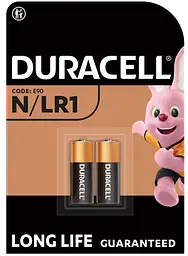 Спеціальна лужна батарейка Duracell N 1,5V, (E90 / LR1), 2 шт. в упаковці
(6409651)