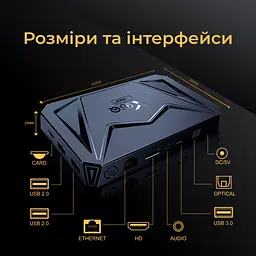 X96Q Pro+ Plus 4/32Gb Allwinner H728 (8 ядер) Android 14 - мініатюра 5