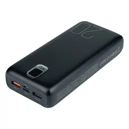 Портативний акумулятор із кабелем XO PR185 20000 mAh чорний - мініатюра 4