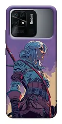 TPU чехол Demsky The witcher ciri для Xiaomi Redmi 10C