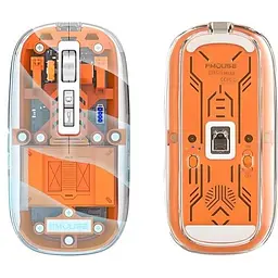 Бездротова прозора миша XPRO M133+ чорна (43169-M133_293) - мініатюра 5