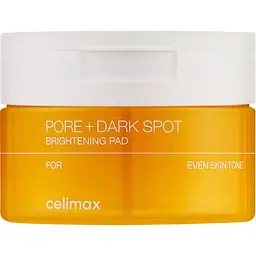Пади для звуження пор Celimax Pore+Dark Spot Brightening Pad освітлюючі 40 шт. 100 мл - мініатюра 2