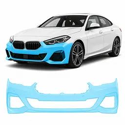 Антигравійна захисна бронеплівка за лекалами для BMW 2 Series Gran Coupe F44 2019-2024 - передній бампер