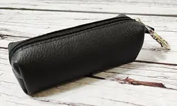 Ключниця тубус шкіряна класика SHVIGEL 11х4,5х4 см acs0032259 - мініатюра 2