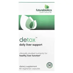 Поддержка печени и желчного Detox Daily Liver Support 60 Capsules Futurebiotics vit0005143
