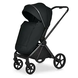 Коляска універсальна 2 в 1 ELLE ME 1221 Black - мініатюра 4