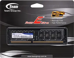 Модуль пам'яті Team Elite DDR3 4GB 1600MHz (TED34G1600C1101) - мініатюра 4