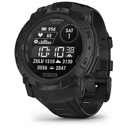 Смарт-годинник Garmin Instinct 3, Tactical, Solar, 50mm, Black,GPS смарт-годинник (010-02935-50) - мініатюра 2