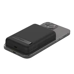Портативний акумулятор із бездротовою зарядкою Power Bank Belkin Magnetic 5000 Black - мініатюра 5