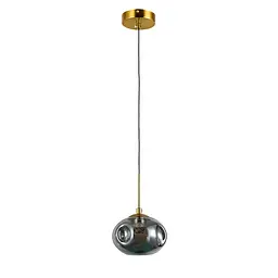 Світильник підвісний LED Levistella 800P3308S-1led (150*120) SM, 3W, чорний, метал + скло, регульоване світло, для вітальні