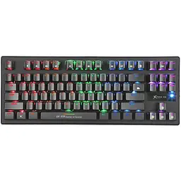 Клавіатура Xtrike ME GK-979 5 colors-LED Mechanical Red Switch USB Black (GK-979)