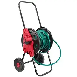 Котушка для шлангу на колесах Intertool до 45 м