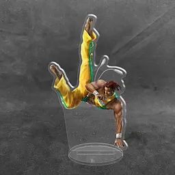 Акрилова колекційна фігурка Tekken - Едді Горду 15 см